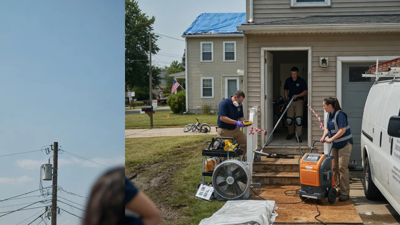 Water Damage Repair in Cove City, NC near me